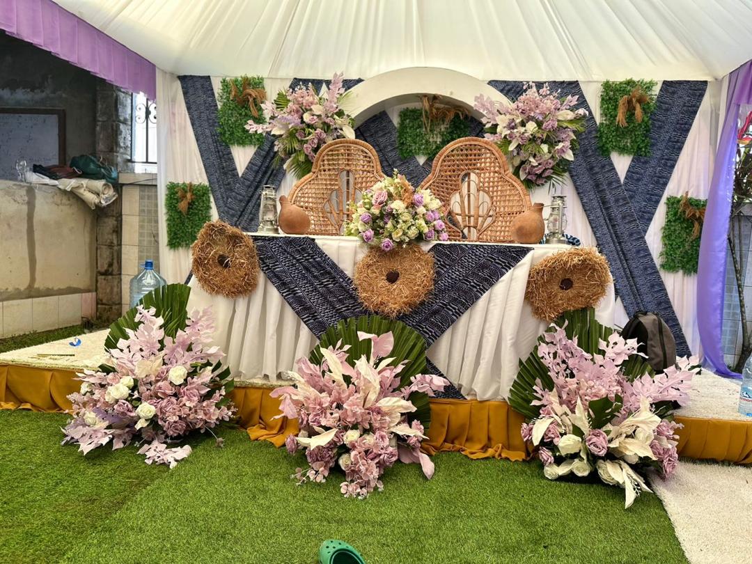 Mariage élégant à Douala