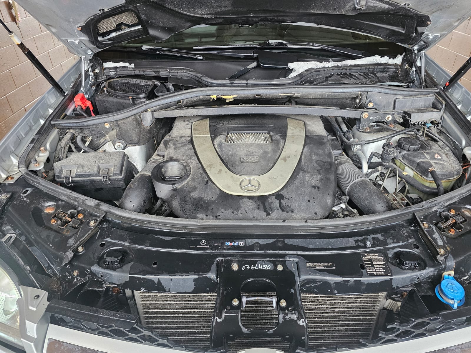 Mercedes GL vue latérale