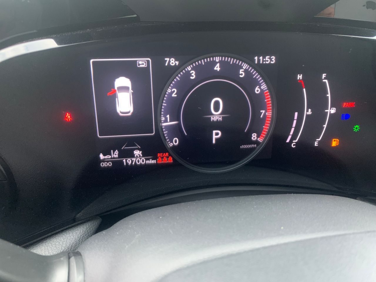 Lexus NX300 espace arrière