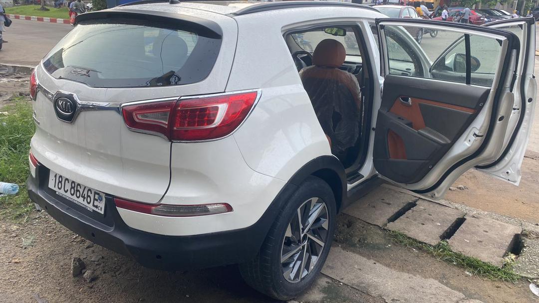 Sportage vue latérale